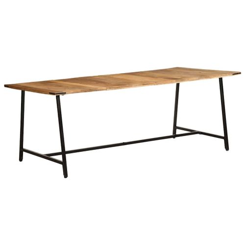 Vidaxl Table À Manger 200x100x75 Cm Bois De Manguier Massif