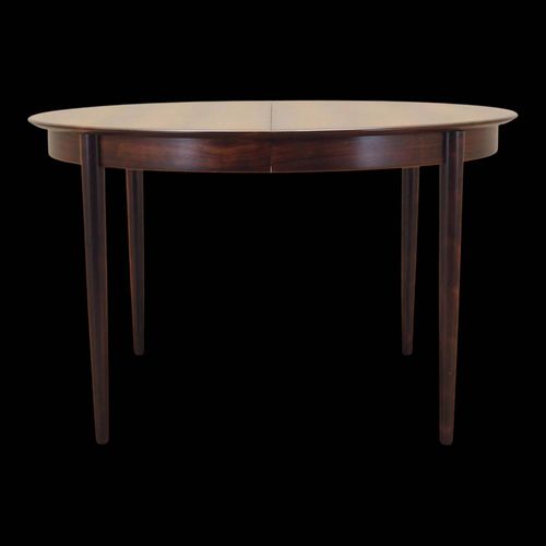 Table Ronde En Palissandre Design Danois Annes 1970 Production Skovby Mbelfabrik Marron