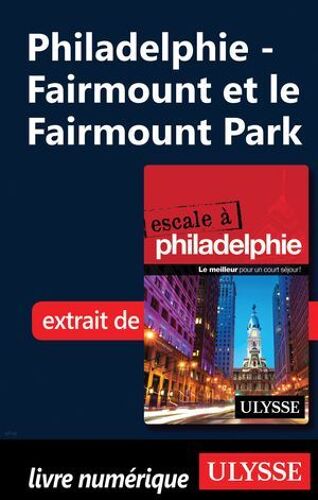 Philadelphie - Fairmount Et Le Fairmount Park