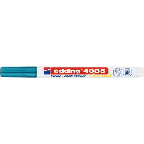 4085 marqueur de craie bleu-métallique