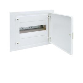 HAGER VF112PE tableau électrique encastrable golf VF avec 1 rangée 12 modules bandeau blanc opaque