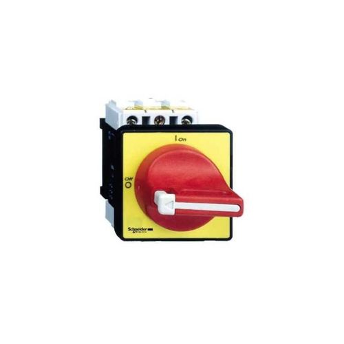 Interrupteur principal 3P 40A + arrêt d'urgence