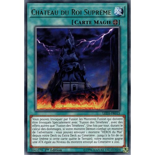 Yu-Gi-Oh! Chateau Du Roi Suprême -Rare- Led5-Fr015