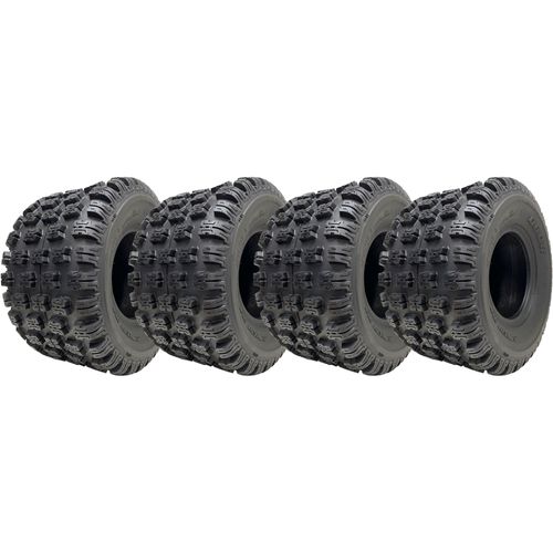 18x10-8 ATV Quad Tyres OBOR Advent Tubeless 255/50-8 Road Legal 102kg (Set of 4)