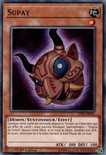 Yu-Gi-Oh! Supay -Commune- Led5-Fr031