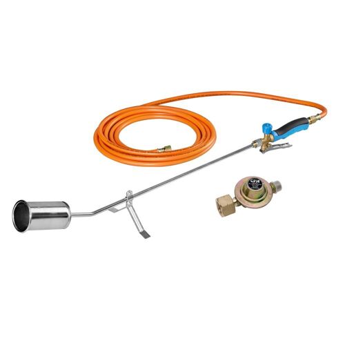 Dispositif flamboyant GV 900 incluant 5 m de tuyau à gaz 3/8 LKS.