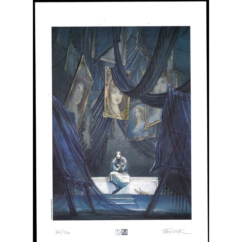 Ex Libris De Ségur - Signé Numéroté 37/220 - Dm, Delcourt