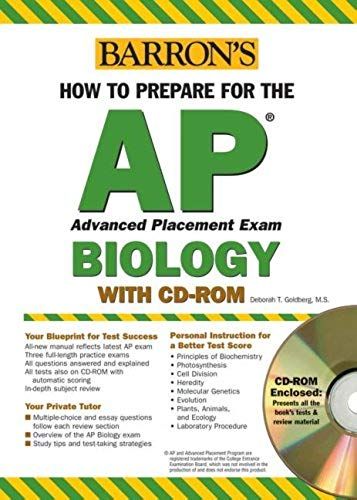 How To Prepare For The Ap Biology Advanced Placement Exam (Barrons Ap Biology (Book & Cd-Rom))