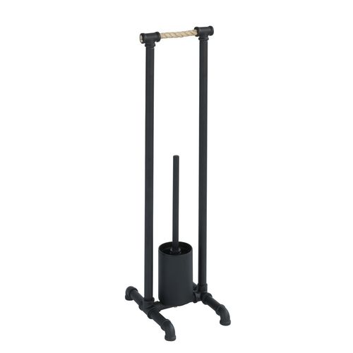 Valet WC indus Osuna - H. 77 cm - Noir
