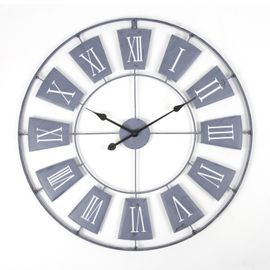 Pendule - Diam. 76 cm. - Metal