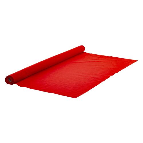 Tapis pour sapin de Noël effet feutrine Colorama - L. 200 x l. 100 cm - Rouge