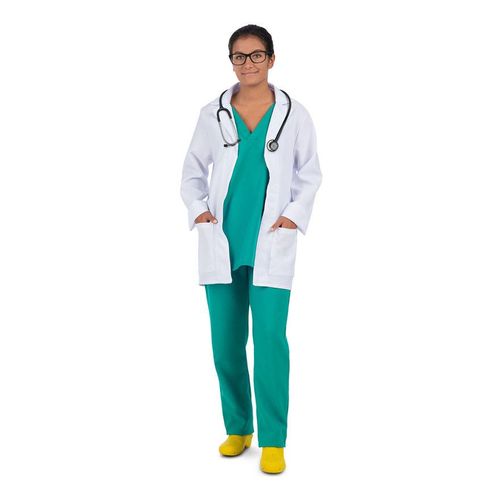 Déguisement Docteur En Uniforme Vert Femme