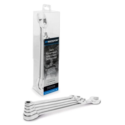 Clé mule à anneau de dérivation Set 5 pcs. 8 - 19 mm