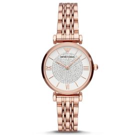 Montre Emporio Armani En Acier Rose
