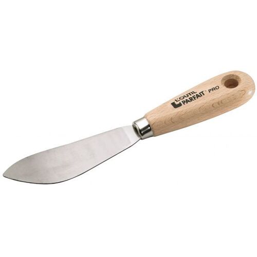 Couteau mastique acier bois - l'outil parfait