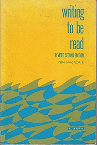 Writing To Be Read