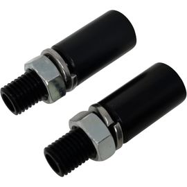 Kalanka-Rallonge De Clignotant Pour Moto - Adaptateur M8 - Noir - Pour 2 Clignotants