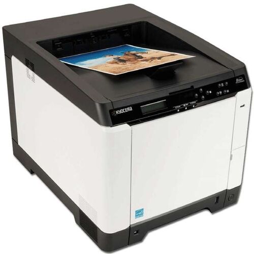 Kyocera FS-C5150DN - Imprimante - couleur - Recto-verso - laser - A4/Legal - 9 600 x 600 ppp - jusqu'à 23 ppm (mono) / jusqu'à 23 ppm (couleur) - capacité : 300 feuilles - USB, LAN, hôte USB