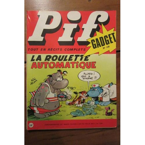 Pif Gadget 146 (1384) Décembre 1971