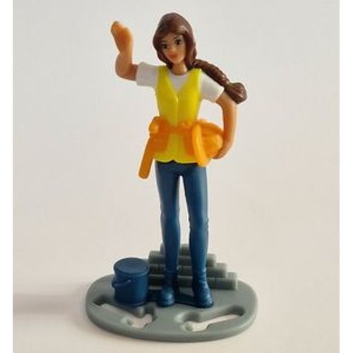 Figurine "Kinder" (2023) - Série: Barbie / N° 5 - Barbie Architecte ( Vd405 / Vd-405 ) Avec Bpz