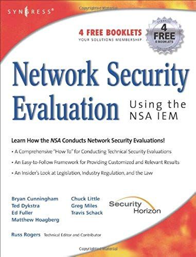Network Security Evaluation Using The Nsa Iem