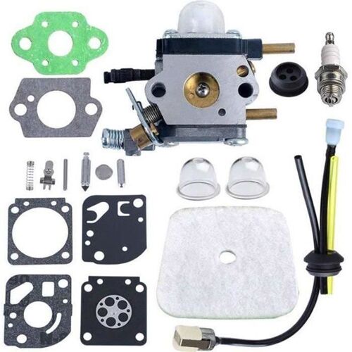 Persist-C1u-K54a Carburateur Et Kit Réparation Bougie Tuyau Filtre À Air Pour Motobineuse Echo Mantis Tc-210 Tc-210i Tc-2100 Sv-6 S