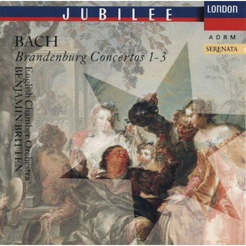 Bach-Concertos Brandebourgeois N 1-2-3-English Chamberorches Tra-Benjamin Birtten-