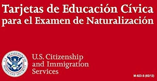 Tarjetas De Educacion Civica Para El Examen De Naturalizacion (Spanish Edition)