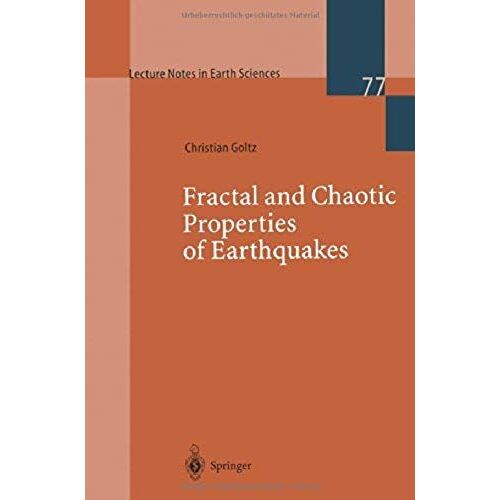 Fractal And Chaotic Properties Of Earthquakes
