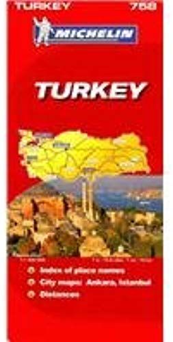 Michelin Map Turkey 758 (Michelin Maps)
