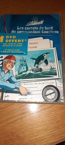 Dvd Les Carnets De Bord Du Commandant Cousteau