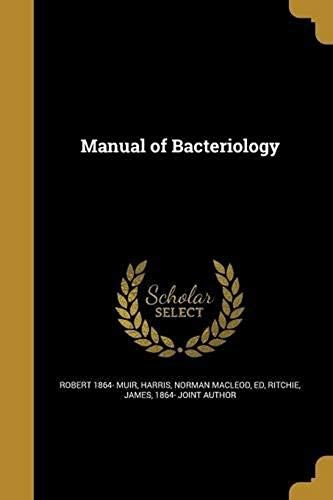Manual Of Bacteriology