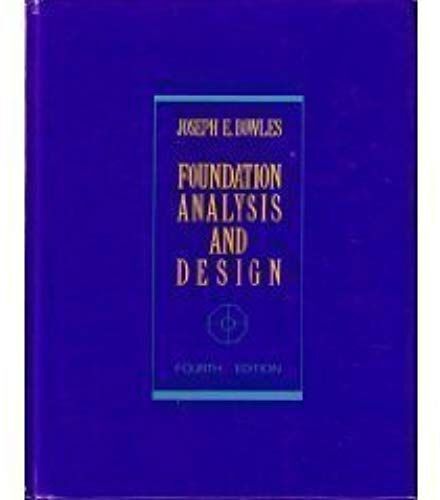 Foundation Analysis And Design