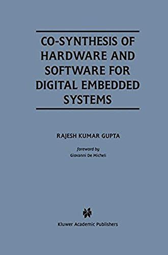 Co-Synthesis Of Hardware And Software For Digital Embedded Systems
