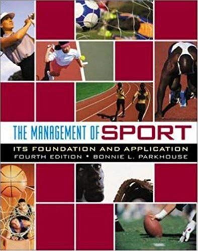 The Management Of Sport: Its Foundation And Application With Powerweb Bind-In Card