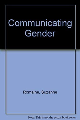 Communicating Gender