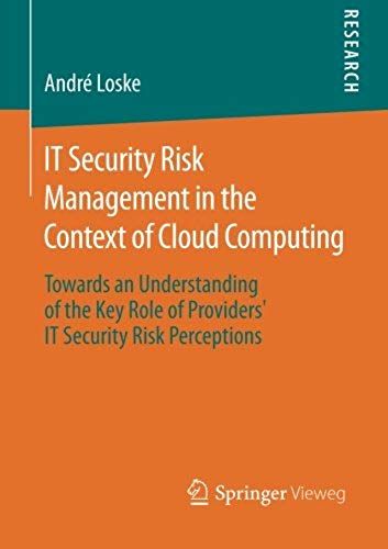 It Security Risk Management In The Context Of Cloud Computing
