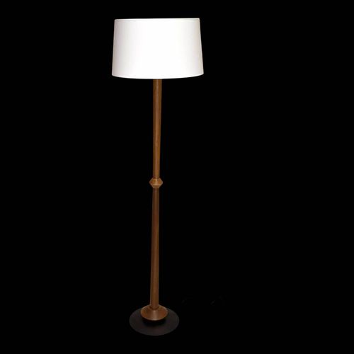 Lampadaire Scandinave En Teck Bois