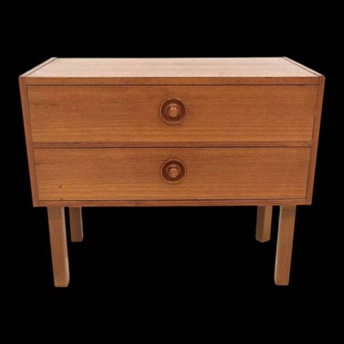 Commode Scandinave En Teck Sude 1960 Bois