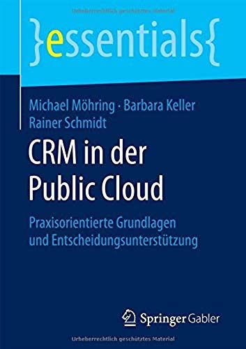 Möhring, M: Crm In Der Public Cloud