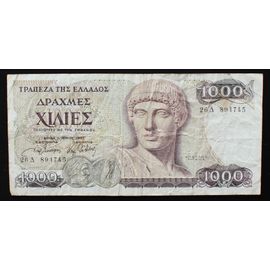 Billet De 1000 Drachmes - 1987