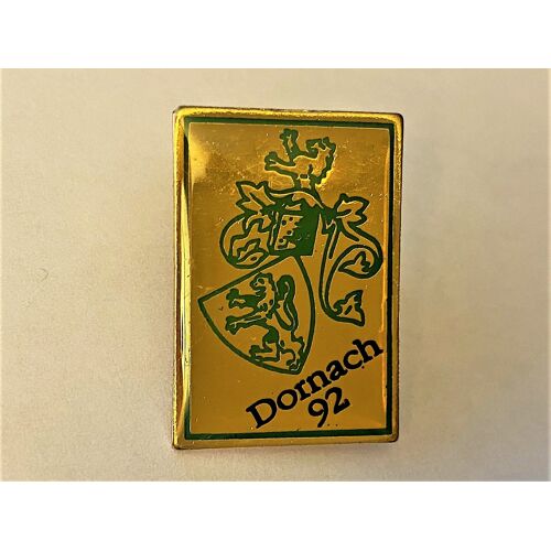 Pins Ville Dornach 92 Mulhouse Haut Rhin Blason Lion