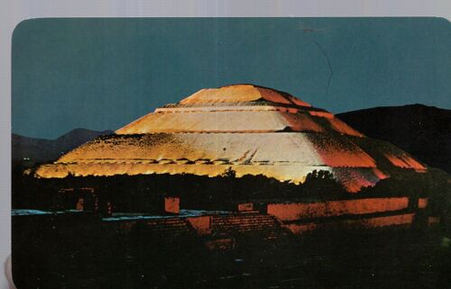 Carte Postale De San Juan Teotihuacan (Mexique) Pyramide Du Soleil