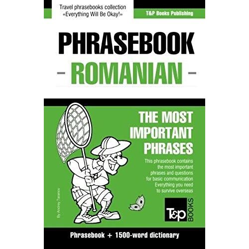 English-Romanian Phrasebook And 1500-Word Dictionary