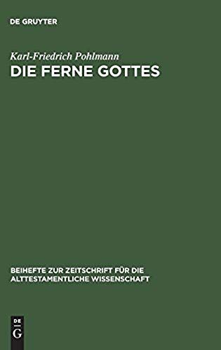 Die Ferne Gottes