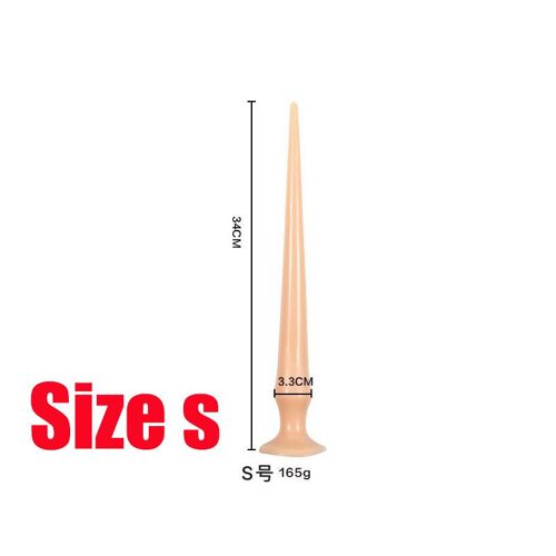 Plug Anal Super Long Avec Ventouse, Énorme Godemiché, Massage De La Prostate, Expansion Du Vagin Et De L'anus, Jouet Sexuel Pour Hommes Et Femmes