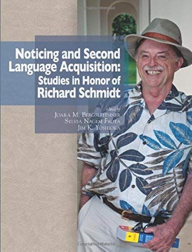 Noticing And Second Language Acquisition