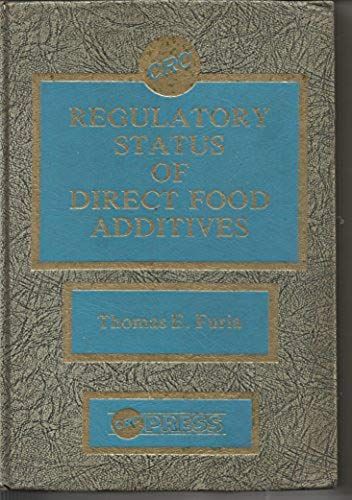 Regulatory Status Of Direct Food Additives