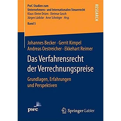 Das Verfahrensrecht Der Verrechnungspreise