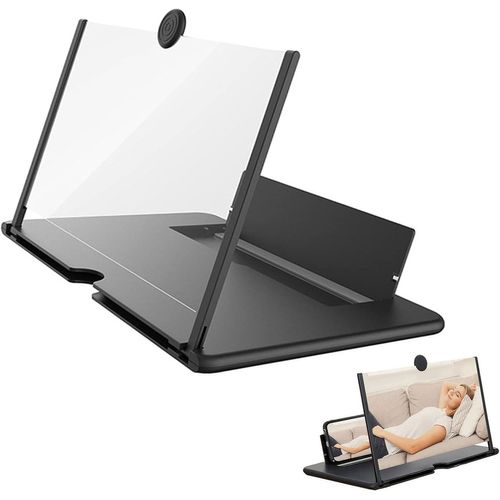 10 Pouces Amplificateur Ecran Telephone Portable, Hd Loupe Agrandisseur Ecran Telephone, Loupe Ecran Smartphone Portable Pliable, Loupe Ecran Smartphone Portable Pliable Pour Films[Z161]